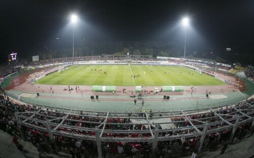Stadionul lui Dinamo se mai umple doar la meciurile cu Steaua