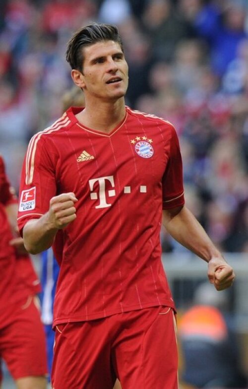 Mario Gomez este Messi al nemţilor de la Bayern Munchen