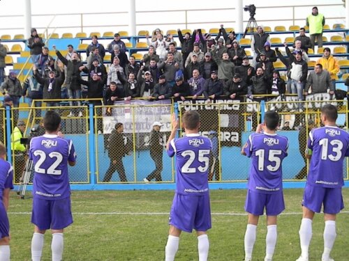 Timişorenii au obţinut doar un egal cu Juventus Colentina, 1-1 foto: www.politimisoara.com