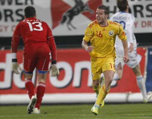 Chipciu a marcat golul trei al Românei contra Greciei