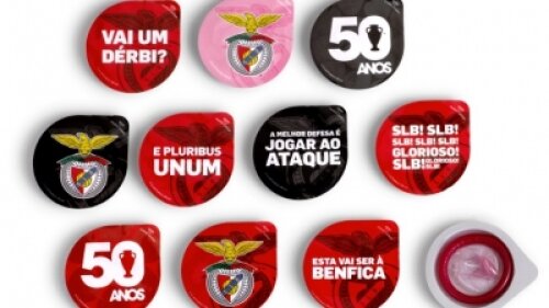 Așa arată prezervativele originale SL Benfica