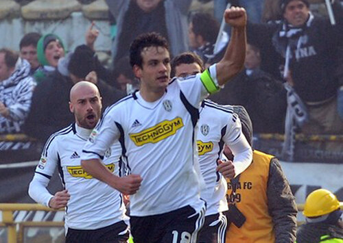 Reuşita lui Parolo a adus prima victorie pentru Cesena în acest sezon în Serie A