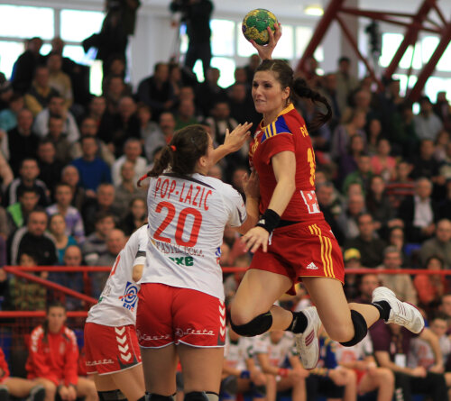 Adina Fiera a făcut un turneu extraordinar, fiind una dintre jucătoarele de bază Foto: Marius Ionescu