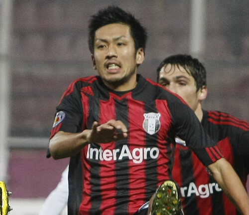 Takayuki Seto a adus fericirea pentru Astra cu golul din minutul 60