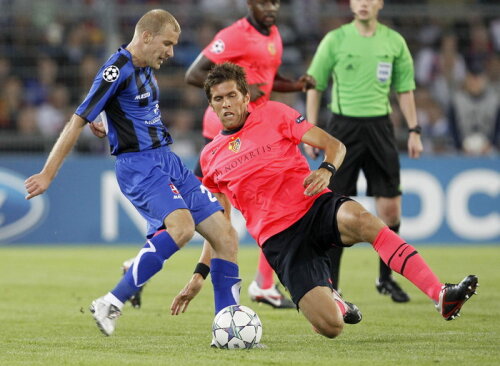 În meciul din Elveţia, Oţelul a pierdut cu 1-2