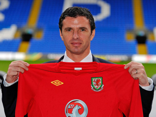 Gary Speed era antrenorul echipei naționale a Țării Galilor