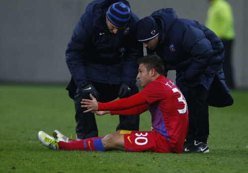 Tibi Bălan a jucat doar 245 de minute pentru Steaua în Liga 1. FOTO Raed Krishan