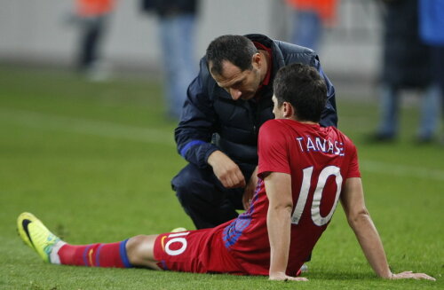 Cristi Tănase a acuzat probleme musculare în meciul cu Concordia Chiajna