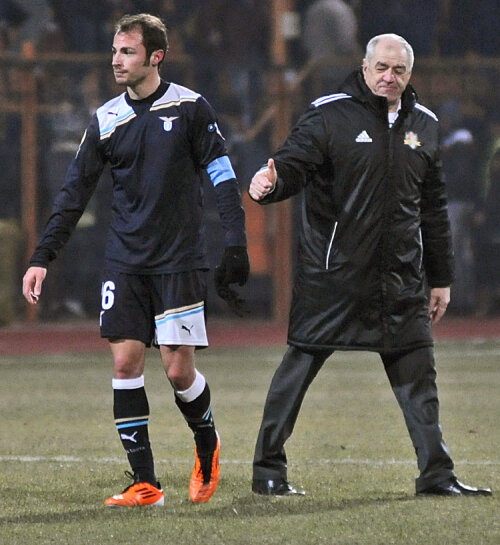 Hizo si-a felicitat jucatorii pentru egalul obtinut cu Lazio