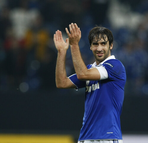 Raul, la primul gol în Europa League