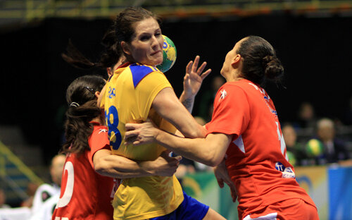 România s-a impus cu greu în faţa Tunisiei. (Foto: Marius Ionescu)