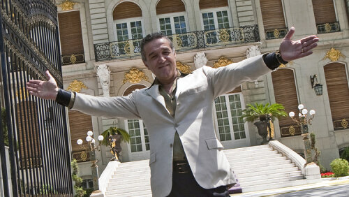 Gigi Becali e fericit de modul cum Steaua a învins pe Dinamo în Ştefan cel Mare