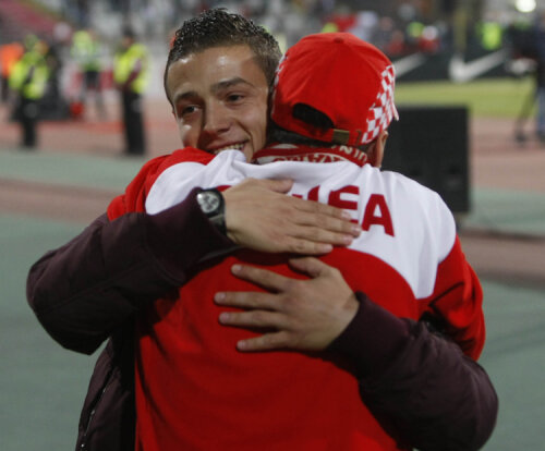 Gabriel Torje a venit în ţară pentru a-şi susţine fosta echipă