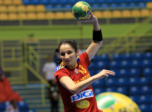 Cristina Vărzaru a marcat cinci goluri în meciul contra Cubei