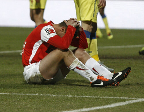 Marius Niculae a marcat din penalty singurul gol al dinamoviştilor aseară