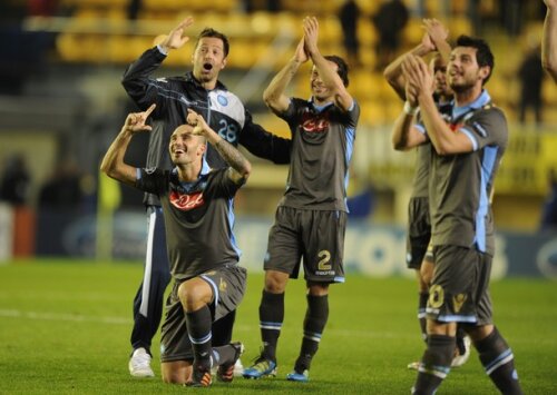 Napoli s-a calificat în defavoarea celor de la Manchester City în optimile Ligii