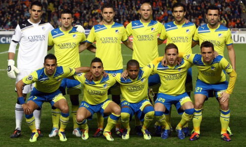 Ciprioţii de la Apoel Nicosia s-au calificat în optimile Ligii Campionilor