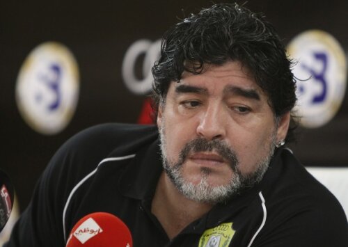 Maradona a fost suspendat 3 etape dupa un conflict cu Olaroiu