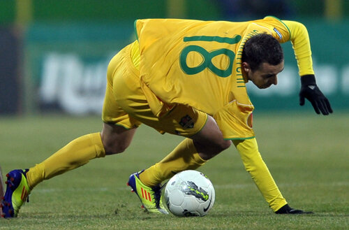 Sînmărtean s-a lovit în minutul 54 şi a fost înlocuit cu Gerlem.