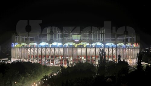 Arena Naţională din Bucureşti are o capacitate de 55.000 de locuri