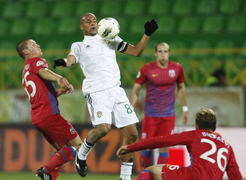 Wesley i-a cerut în ianuarie 500 de mii de euro lui CFR Cluj, care
era interesată de el. FOTO Alex Nicodim