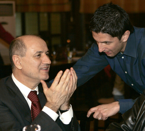 George Copos şi Răzvan Lucescu