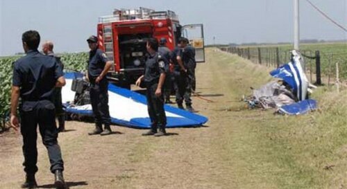În accidentul aviatic din Argentina au murit un bărbat de 37 de ani şi fiul său de 12 ani
