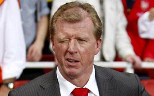 Steve McClaren o antrena pe Middlesbrough în 2006, cînd formaţia engleză a eliminat-o pe Steaua din semifinalele Cupei UEFA