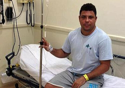 Ronaldo a fost pus la pat de febra dengue