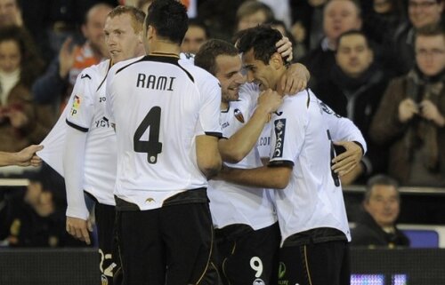 Jonas a marcat golul vicoriei celor de la Valencia