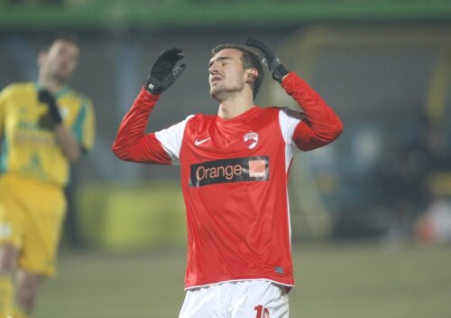Marius Alexe, unul dintre cei mai talentaţi tineri jucători din Liga 1, a fost mai mult accidentat în ultima vreme