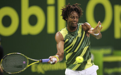 Gael Monfils l-a învins pe Rafael Nadal în semifinalele de la Doha  foto: reuters