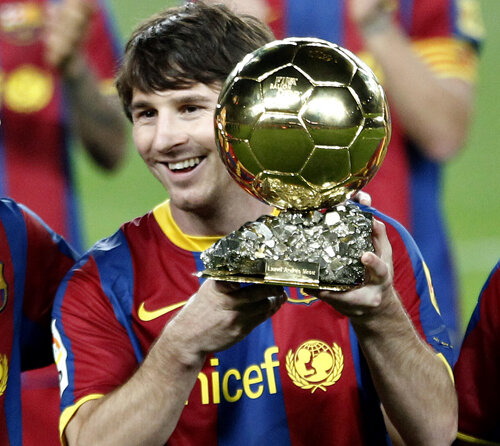 Messi se pregăteşte şi el de al 3-lea 