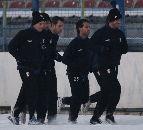 Astra este una dintre echipele care efectuează astăzi primul antrenament
