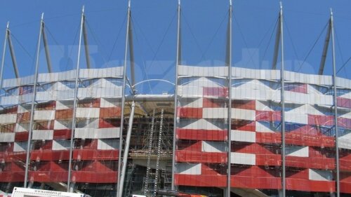 Stadionul Narodowy din Varşovia.