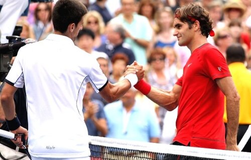 Novak Djokovici vs Roger Federer (sursa foto: bbc.co.uk)