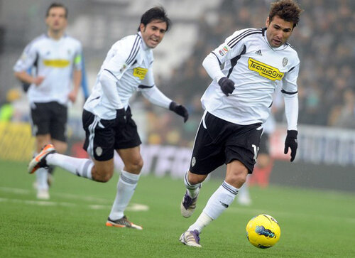 Mutu a marcat azi o dublă în meciul cu Novara.