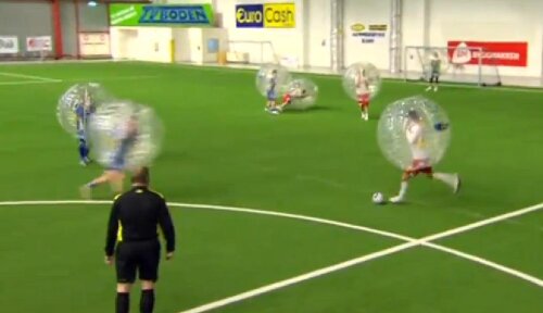 Jucătorii celor două echipe norvegiene au făcut spectacol