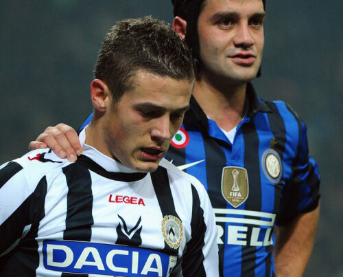 Gabriel Torje şi Cristi Chivu