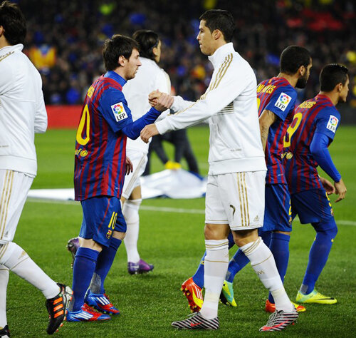 Leo Messi şi Cristiano Ronaldo