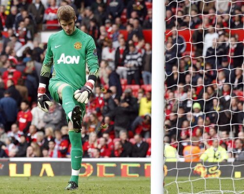 De Gea continuă evoluţiile nesatisfăcătoare (foto: Reuters)