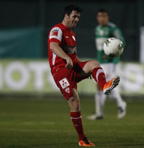 Iulian Tameş a fost aruncat din primul minut de Ciobotariu cu SV Ried, 1-1