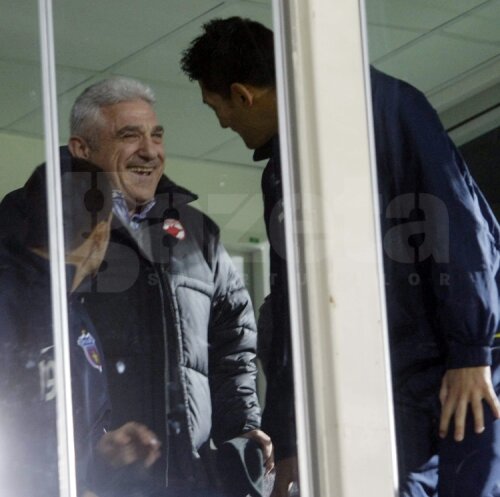 Giovani Becali s-a întreţinut minute bune cu Florin Costea