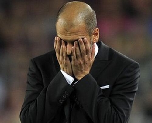 Josep Guardiola se confruntă cu cea mai dificilă situaţie de cînd este antrenorul Barcelonei