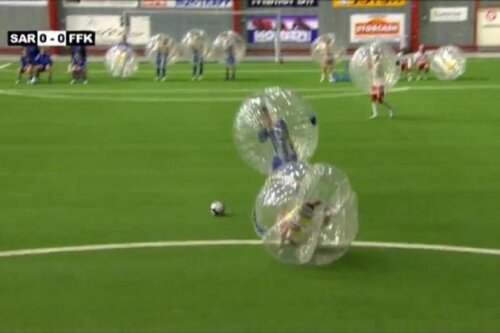 ”Bubble Football”, noul sport apărut în Norvegia