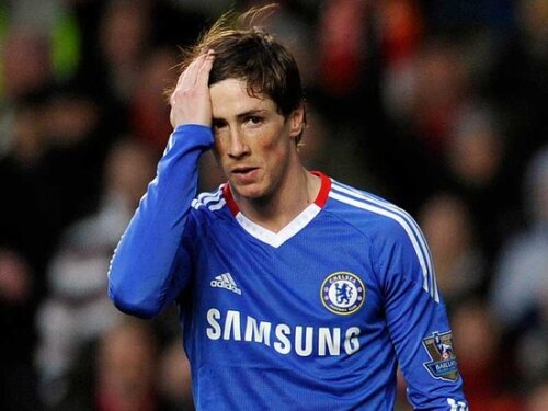 Torres a dezamăgit tare în tricoul ”The Blues”