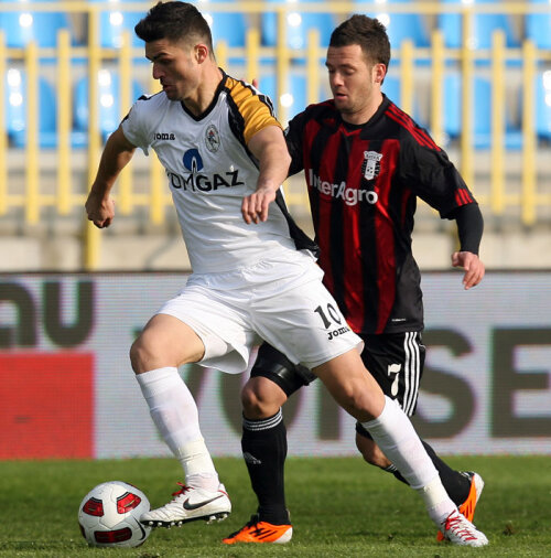 Florin Bratu a marcat singurul gol al Gazului