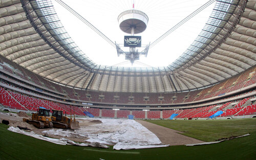 Arena din Varşovia va găzdui meciul de debut de la Euro 2012.