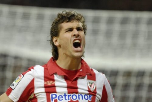 Uriașul Fernando Llorente a semnat cîte o ”dublă” în ambele manșe cu Mirandes