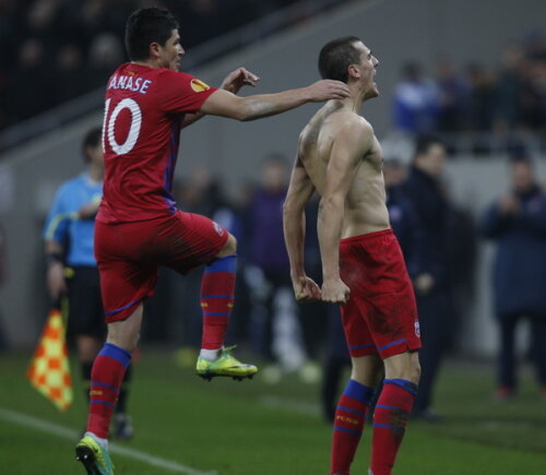 Brandan şi Tănase pot face diferenţa în favoarea Stelei în meciul cu Twente